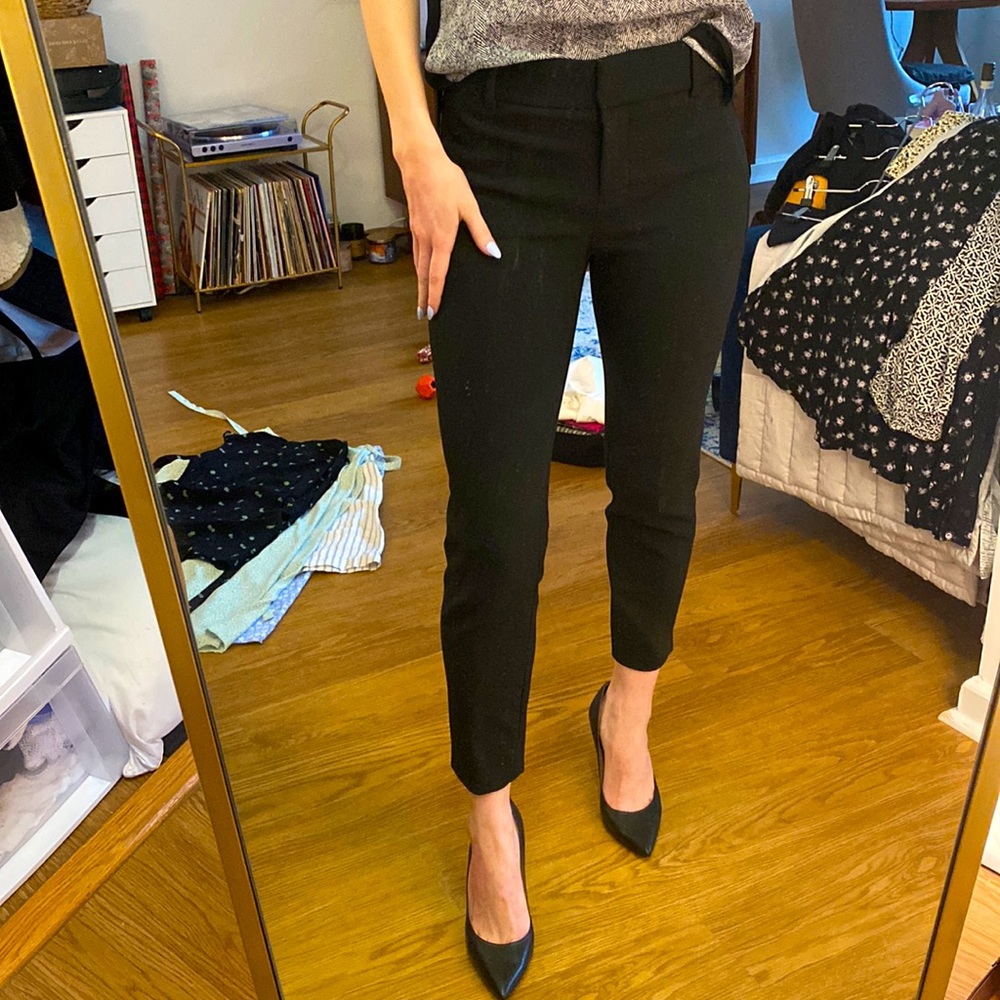 J. Crew Black Cameron Pants
